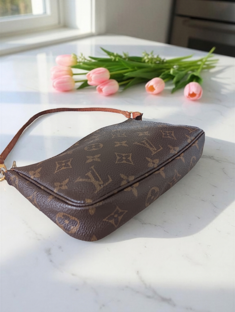 Louis Vuitton Monogram Pochette Accessoires Vintage 2000 Y2K ✨ - Picture 9 of 13